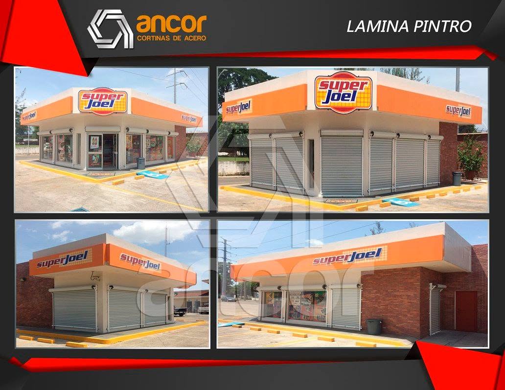 Trabajo de cortinas de acero Ancor 15