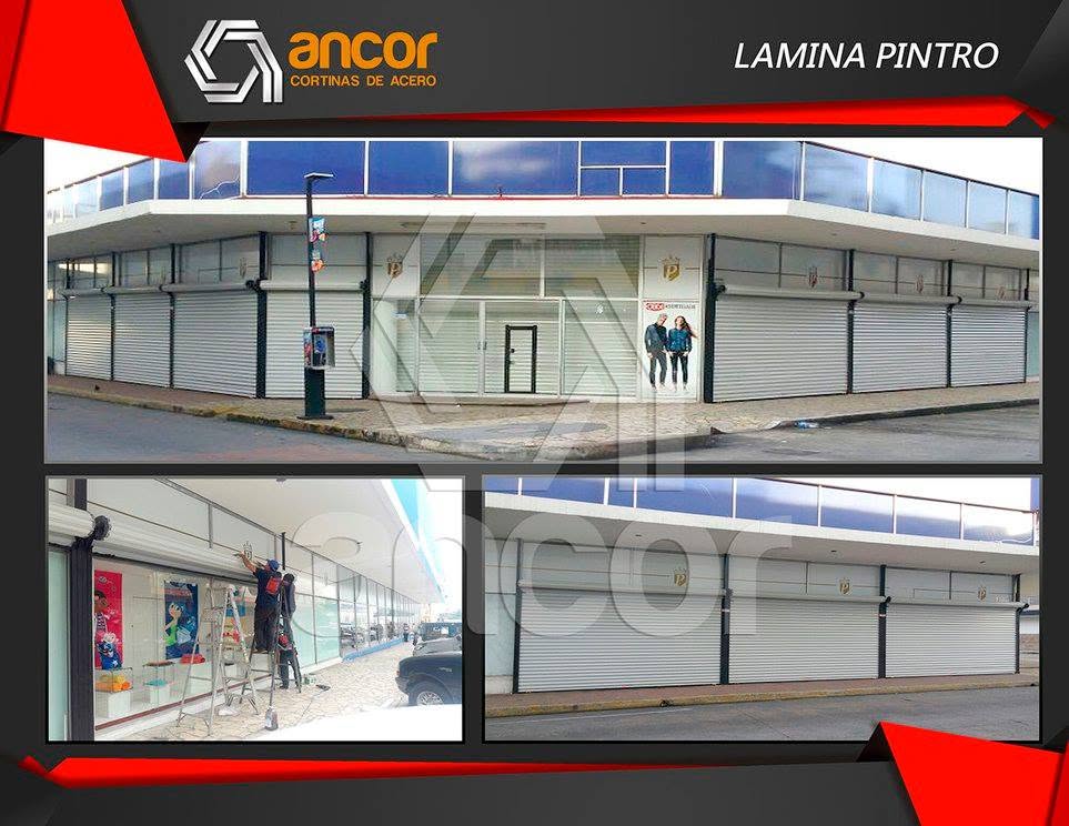 Trabajo de cortinas de acero Ancor 17