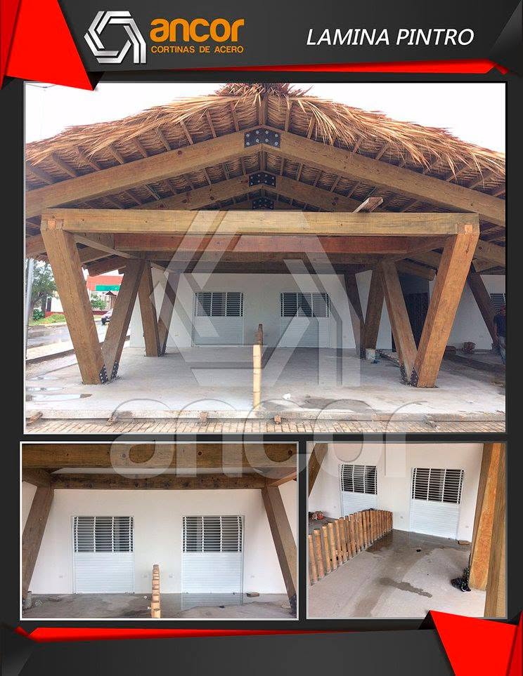 Trabajo de cortinas de acero Ancor 19
