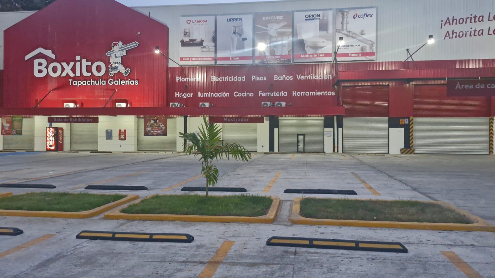 Trabajo de cortinas de acero Ancor 39