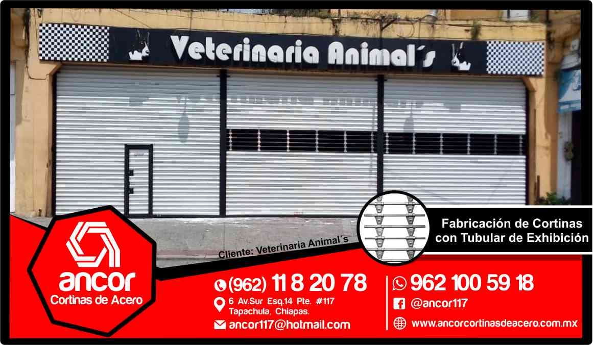 Trabajo de cortinas de acero Ancor 9